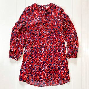 Hayden Los Angeles Bow Tie Collar Dot Shift Dress